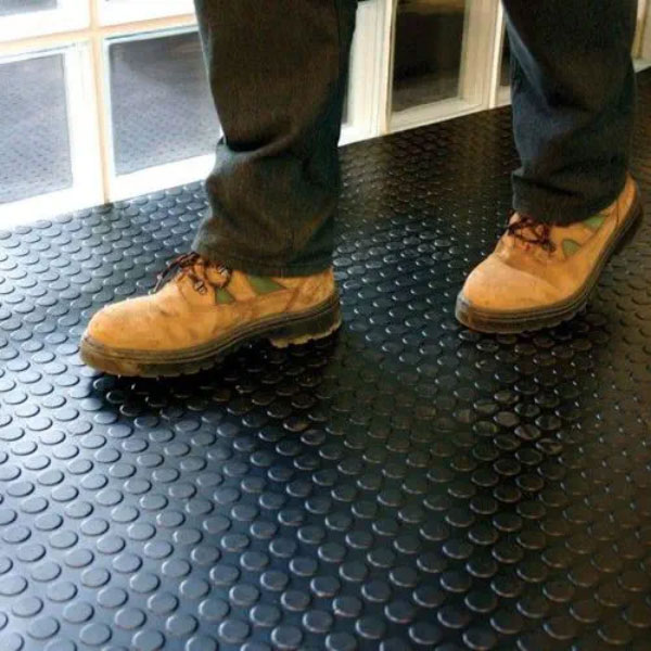 Anti Slip Bubble Design Rubber Flooring Mat 