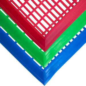 Cross Ribbed Swimming Pool PVC Mat