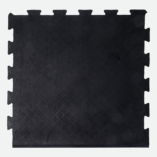 High Density Loose Lay Interlocking Gym Mat For Noise and Shock Absorption