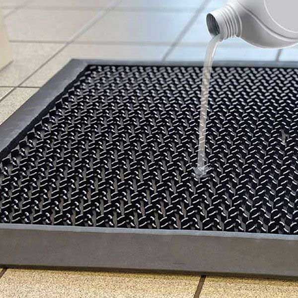 Ramped Edges PVC Loose Lay Floor Mat